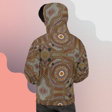 Load image into Gallery viewer, Indigenous designed Unisex Hoodie