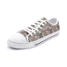 Load image into Gallery viewer, Indigenous design Unisex Low Top Canvas Shoes