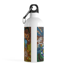 Load image into Gallery viewer, Stainless Steel Water Bottle - Aboriginal Art Designed Print