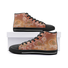Load image into Gallery viewer, Contemporary Indigenous design Unisex High Top Canvas Shoes