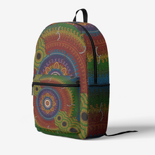Load image into Gallery viewer, Retro Colorful Indigenous design Backpack