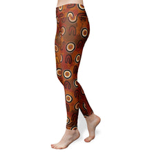 Load image into Gallery viewer, Indigenous design Women's High Waist Yoga Leggings