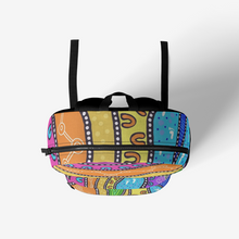 Load image into Gallery viewer, Indigenous designed Retro Colourful Backpack