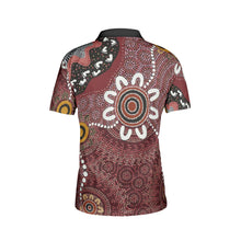 Load image into Gallery viewer, Indigenous Design Print Polo Shirts