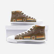 Load image into Gallery viewer, Unisex High Top Indigenous Designed Shoes