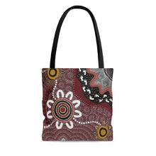 Load image into Gallery viewer, Aboriginal Art Designed Tote Bag