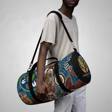 Load image into Gallery viewer, Duffle Bag Contemporary Aboriginal Art Designed Print