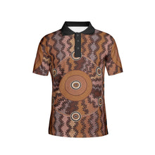 Load image into Gallery viewer, Indigenous Designed Polo Shirts