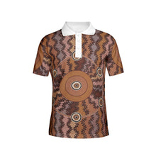 Load image into Gallery viewer, Indigenous Designed Polo Shirts