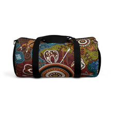 Load image into Gallery viewer, Duffle Bag Contemporary Aboriginal Art Designed Print