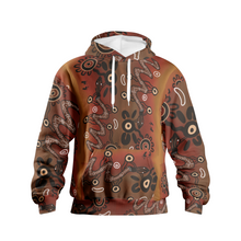 Load image into Gallery viewer, Indigenous design Men's Pullover Hoodies