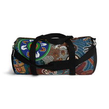 Load image into Gallery viewer, Duffle Bag Contemporary Aboriginal Art Designed Print