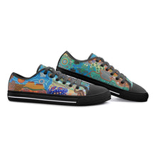 Load image into Gallery viewer, Indigenous designed Low Top Canvas Shoes