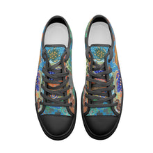 Load image into Gallery viewer, Indigenous designed Low Top Canvas Shoes