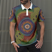 Load image into Gallery viewer, Men's All-Over Print Polo Shirts