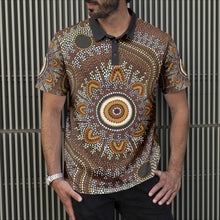 Load image into Gallery viewer, Indigenous Design Polo Shirts