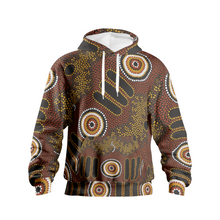 Load image into Gallery viewer, Indigenous designed Men's Pullover Hoodies