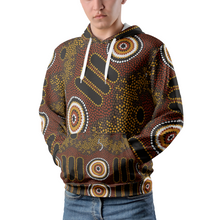 Load image into Gallery viewer, Indigenous designed Men's Pullover Hoodies