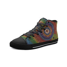 Load image into Gallery viewer, Indigenous Designed High Top Canvas Shoes
