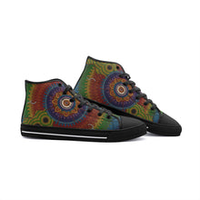 Load image into Gallery viewer, Indigenous Designed High Top Canvas Shoes