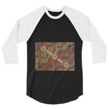 Load image into Gallery viewer, Ngwarle Untye Art Designed 3/4 sleeve raglan shirt