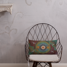 Load image into Gallery viewer, Custom Traditional Aboriginal Art Design Premium Pillow