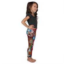 Load image into Gallery viewer, Contemporary Aboriginal Art Design Kid's Leggings
