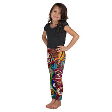Load image into Gallery viewer, Contemporary Aboriginal Art Design Kid's Leggings