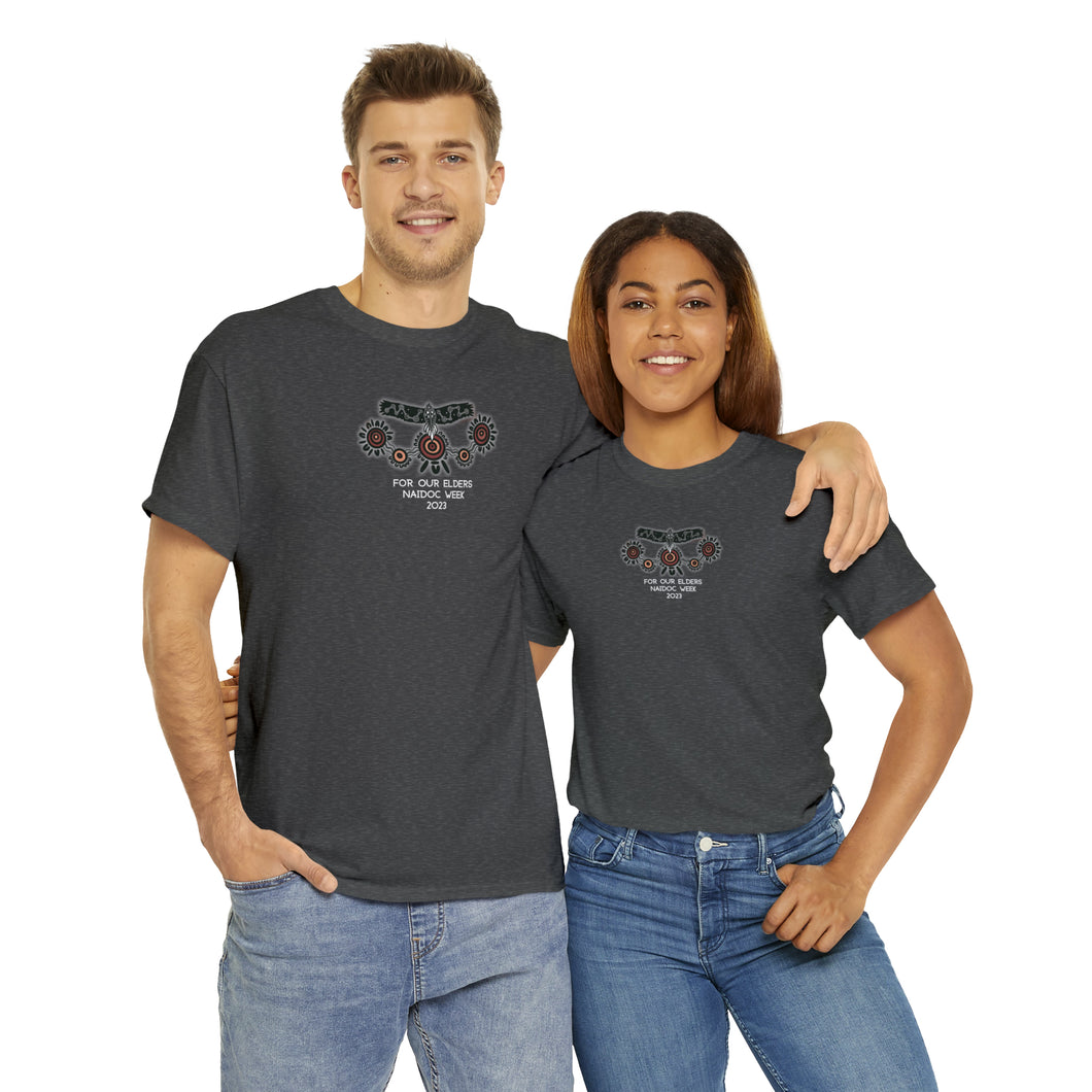 FOR OUR ELDERS - NAIDOC Week 2023 (Unisex Cotton Tee)