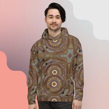 Load image into Gallery viewer, Indigenous designed Unisex Hoodie
