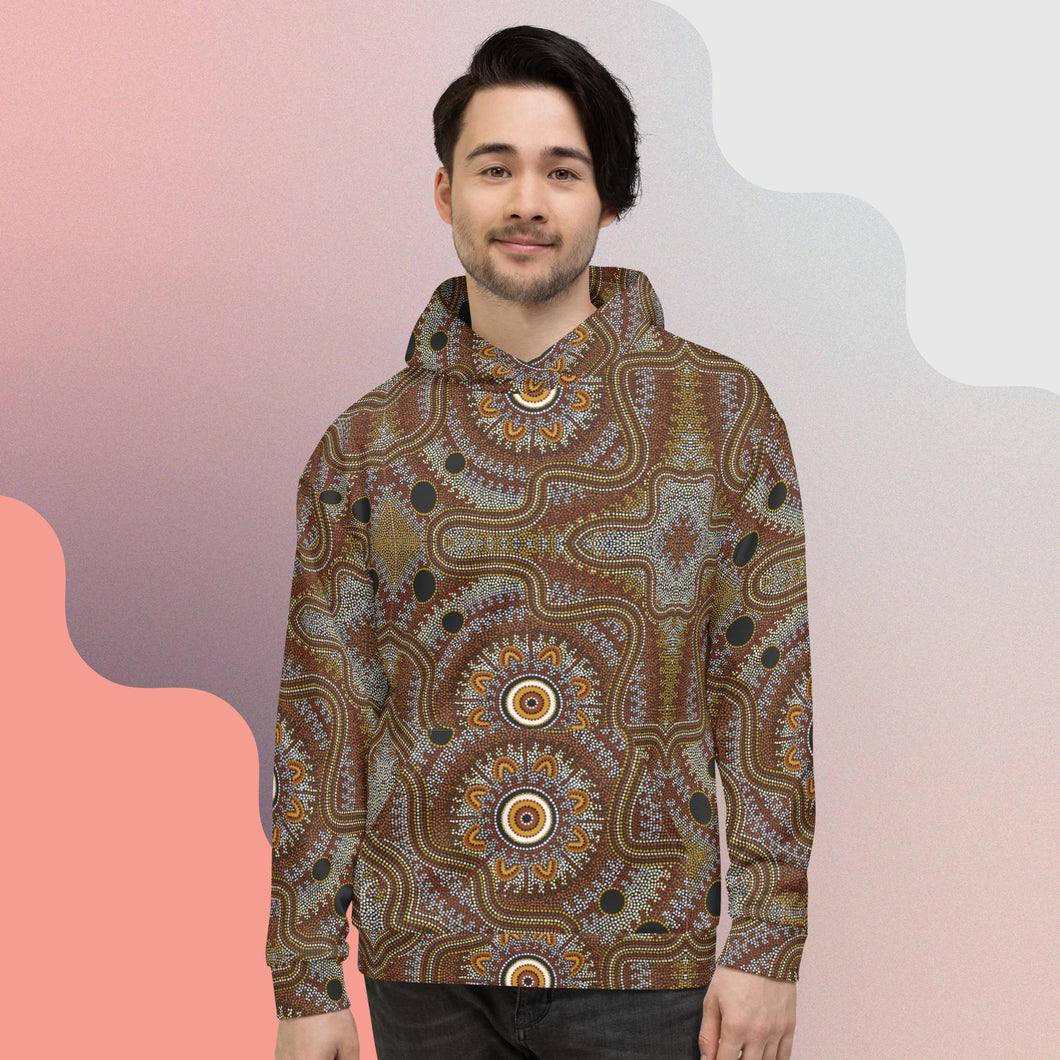 Indigenous designed Unisex Hoodie