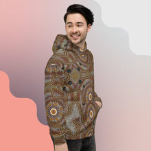 Load image into Gallery viewer, Indigenous designed Unisex Hoodie
