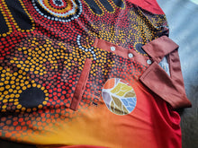 Load image into Gallery viewer, Indigenous Designed Unisex Polo - Flow Of Honey - Ngwarle Untye  (ADULTS)
