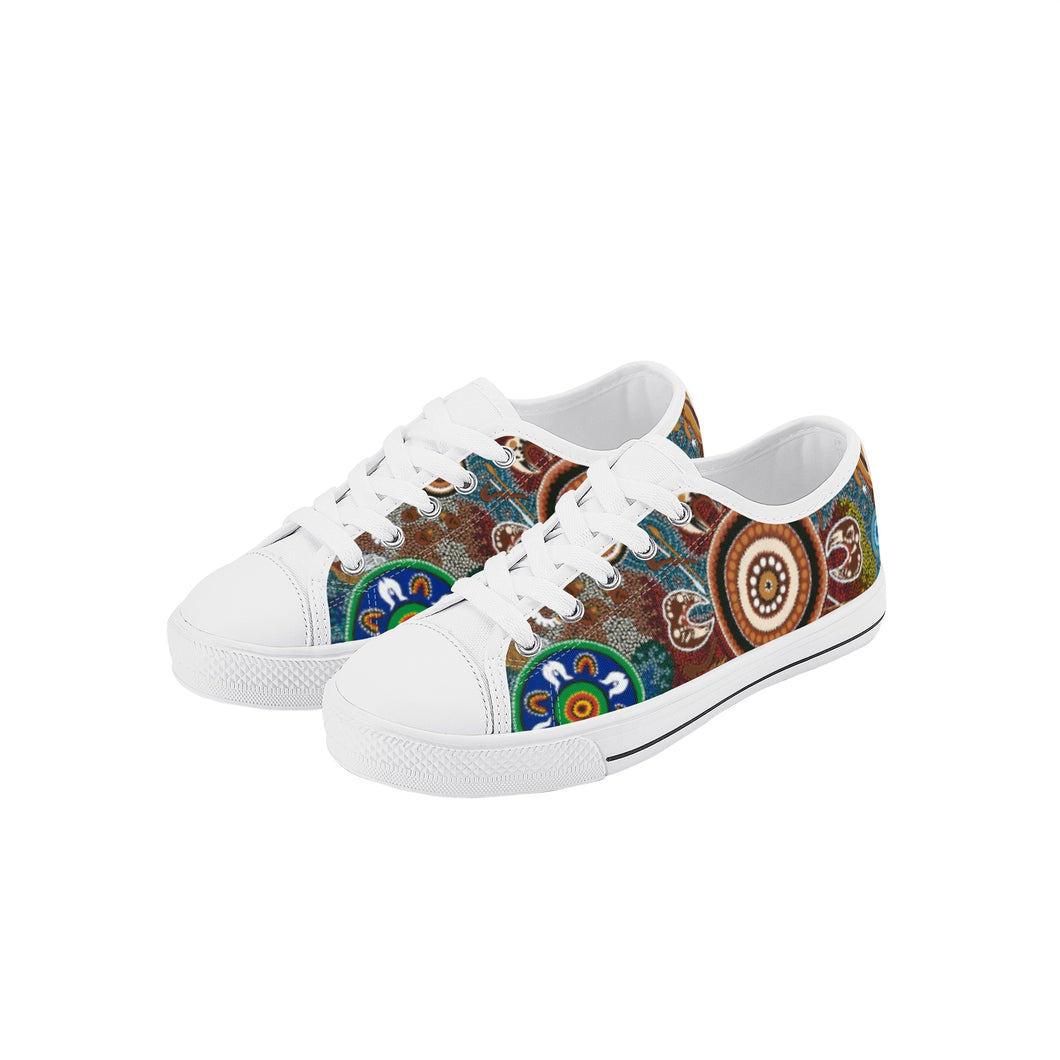 Kid's Low Top Canvas Shoes