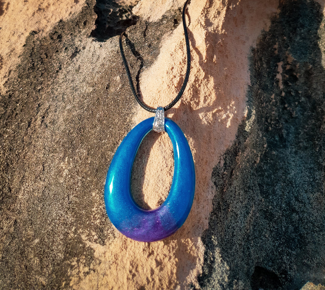 Resin Pendant Necklace