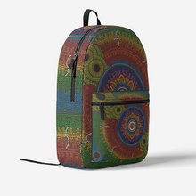 Load image into Gallery viewer, Retro Colorful Indigenous design Backpack

