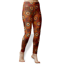 Load image into Gallery viewer, Indigenous design Women&#39;s High Waist Yoga Leggings
