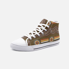 Load image into Gallery viewer, Unisex High Top Indigenous Designed Shoes
