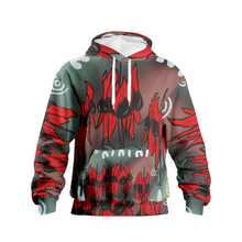 Load image into Gallery viewer, Wildflower (Stuart Desert Pea) Men&#39;s Pullover Hoodies
