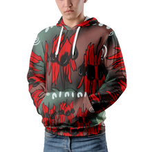Load image into Gallery viewer, Wildflower (Stuart Desert Pea) Men&#39;s Pullover Hoodies
