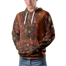 Load image into Gallery viewer, Indigenous design Men&#39;s Pullover Hoodies
