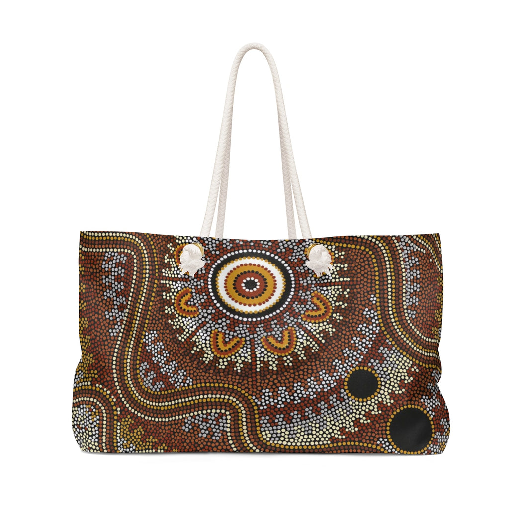 Aboriginal Design Weekender Bag