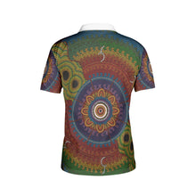 Load image into Gallery viewer, Men&#39;s All-Over Print Polo Shirts
