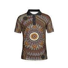 Load image into Gallery viewer, Indigenous Design Polo Shirts
