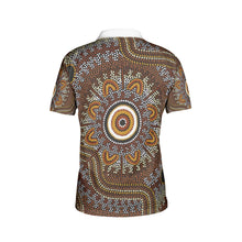 Load image into Gallery viewer, Indigenous Design Polo Shirts
