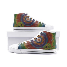 Load image into Gallery viewer, Indigenous Designed High Top Canvas Shoes
