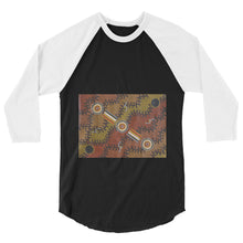 Load image into Gallery viewer, Ngwarle Untye Art Designed 3/4 sleeve raglan shirt
